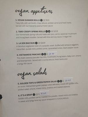   at La Sen Vietnamese in Randwick