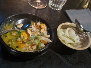 Tomato ceviche at Llama in Copenhagen