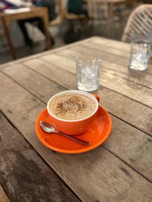 Best vegan Coffee in town! $1 on Tuesdays :) at Sacred Lotus Cafe in Phnom Penh