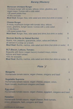 Menu, 3 of 6  at Sacred Lotus Cafe in Phnom Penh