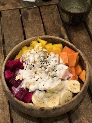 Muesli  at Sacred Lotus Cafe in Phnom Penh