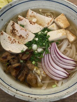 Pho  at Sacred Lotus Cafe in Phnom Penh