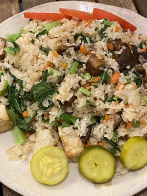 Fried rice!  at Sacred Lotus Cafe in Phnom Penh