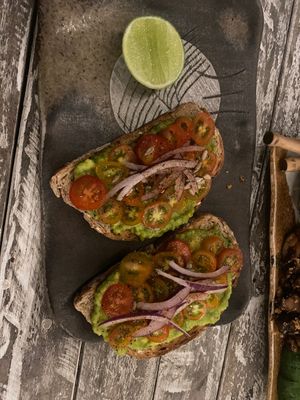 Avocado Toast  at Sacred Lotus Cafe in Phnom Penh