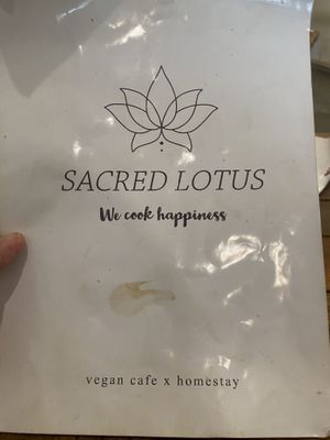   at Sacred Lotus Cafe in Phnom Penh