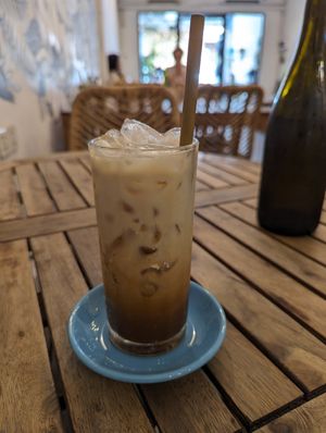 Khmer coffee at Sacred Lotus Cafe in Phnom Penh