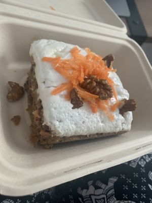 Carrot cake  at Sacred Lotus Cafe in Phnom Penh