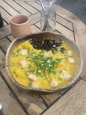  Red curry  at Sacred Lotus Cafe in Phnom Penh