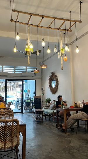   at Sacred Lotus Cafe in Phnom Penh