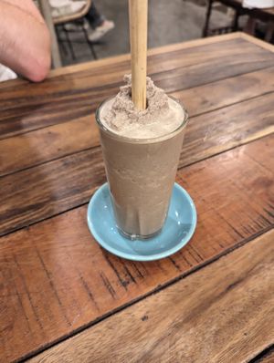 Oreo milkshake at Sacred Lotus Cafe in Phnom Penh