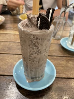 Oreo milkshake  at Sacred Lotus Cafe in Phnom Penh