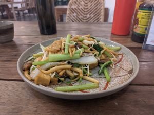 Lotcha at Sacred Lotus Cafe in Phnom Penh