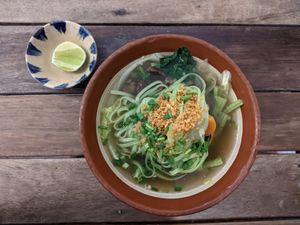 Khmer Soup at Sacred Lotus Cafe in Phnom Penh