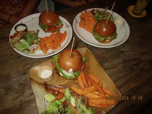   at Sacred Lotus Cafe in Phnom Penh