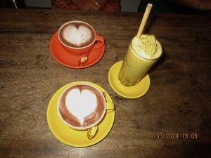   at Sacred Lotus Cafe in Phnom Penh