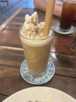 Coffee frappe   at Sacred Lotus Cafe in Phnom Penh