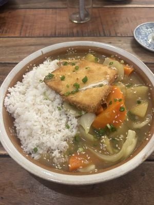 Katsu tofu   at Sacred Lotus Cafe in Phnom Penh