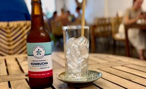 Kombucha   at Sacred Lotus Cafe in Phnom Penh