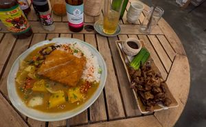   at Sacred Lotus Cafe in Phnom Penh