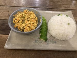 Amok  at Sacred Lotus Cafe in Phnom Penh