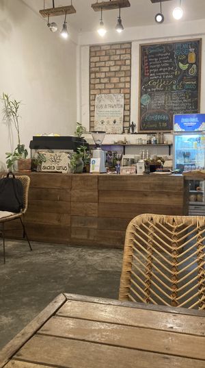   at Sacred Lotus Cafe in Phnom Penh