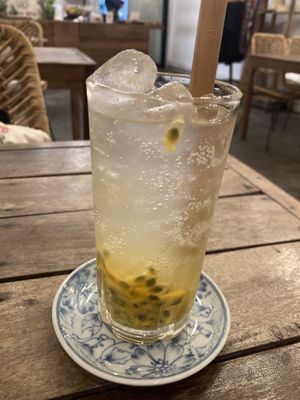 Passion soda  at Sacred Lotus Cafe in Phnom Penh