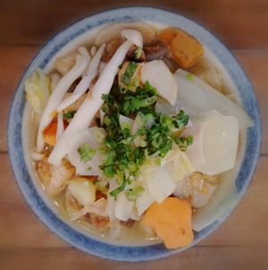 Khmer Breakfast Soup 🍜 at Sacred Lotus Cafe in Phnom Penh