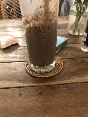 Oreo Shake at Sacred Lotus Cafe in Phnom Penh