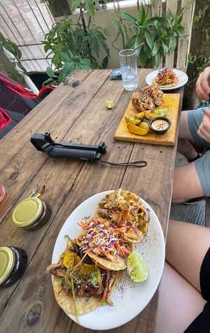 We tried tacos and burrito, 5/5  at Hamabe in Monterrey