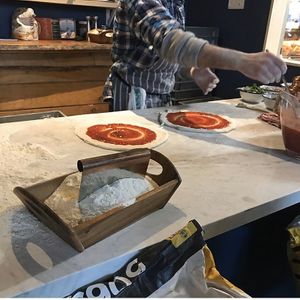 Where the magic happens  at Rust Bucket Pizza Co in South East London