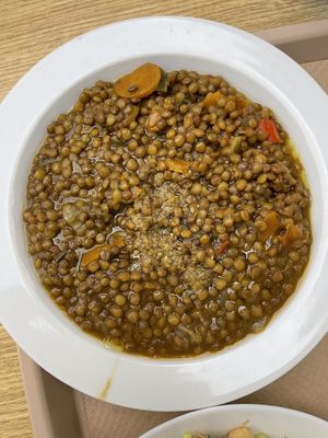 Estofado de lentejas   at La Olla Vegetal in Zaragoza