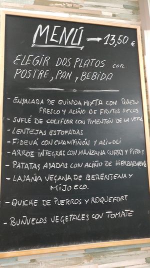(2026) at La Olla Vegetal in Zaragoza