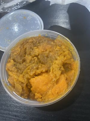 Sweet potatoes   at NuVegan in Washington