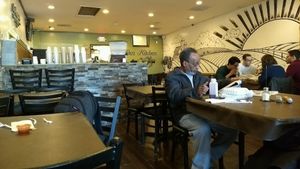 inside at NuVegan in Washington