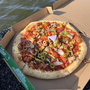 Vegan Californian Pizza   at New York Pizza - Pieter in Amsterdam