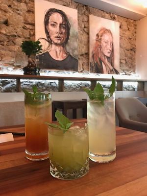 homemade lemonade at Taraverde in Winterthur