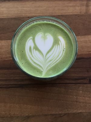 matchalatte at Taraverde in Winterthur