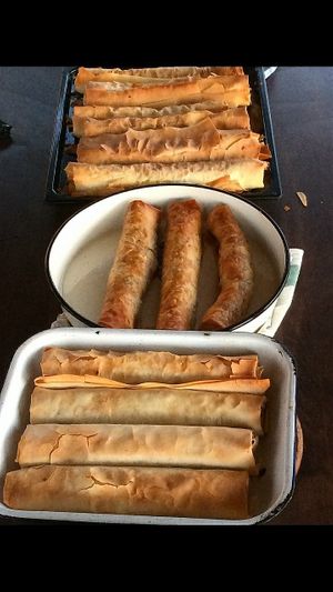 Excellent homemade Burek at Barabrith in Donji Budacki