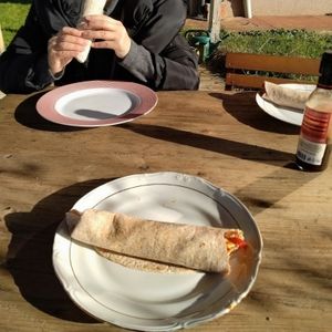 outdoor Burek! at Barabrith in Donji Budacki