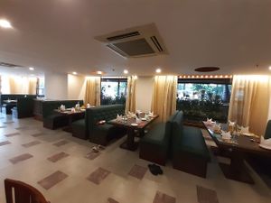 The ambiance... at Sai Vishram in Bangalore