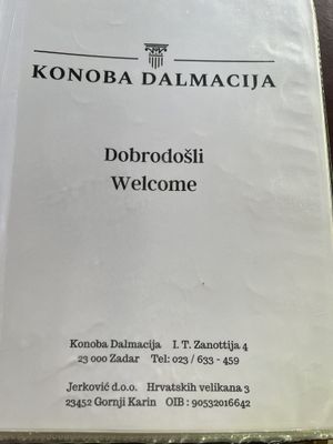   at Konoba Dalmacija in Zadar