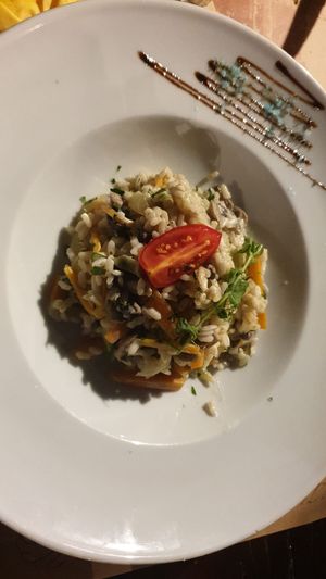 risotto vegetables at Konoba Dalmacija in Zadar