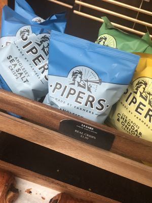 Vegan snacks, also sells fresh fruit. at La Gare in Folkestone