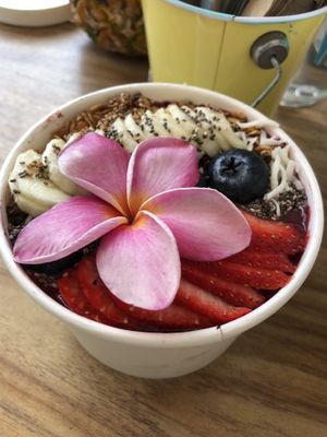 Açaí bowl at Tropical Kitchen Cabo in Cabo San Lucas