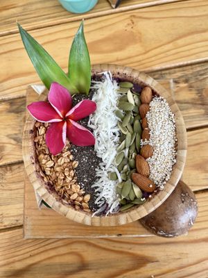 Açaí bowl   at Tropical Kitchen Cabo in Cabo San Lucas