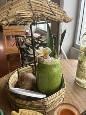Quazel smoothie  at Tropical Kitchen Cabo in Cabo San Lucas
