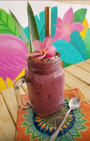 Berry Smoothie at Tropical Kitchen Cabo in Cabo San Lucas