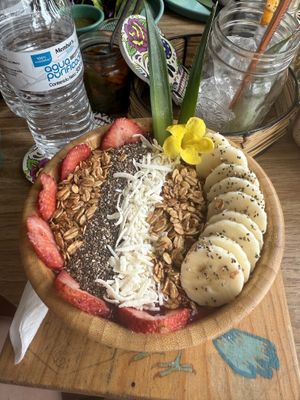 Açaí bowl  at Tropical Kitchen Cabo in Cabo San Lucas