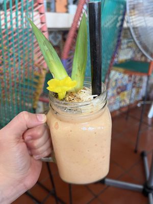 Delicious smoothie   at Tropical Kitchen Cabo in Cabo San Lucas