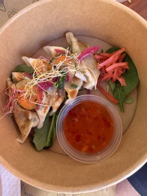 Veggie gyozas  at Wok.about  in Rovinj